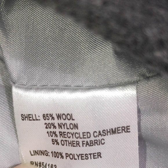 Calvin Klein Dark Gray Peacoat - Picture 3 of 11